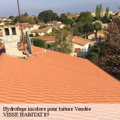 Hydrofuge incolore pour toiture Vendée 