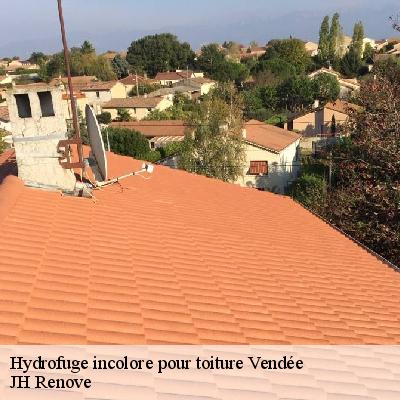 Hydrofuge incolore pour toiture Vendée